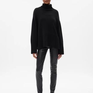 Gap Women’s turtle neck boxy sweater - 100% cotton